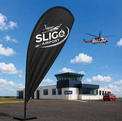 sligo-airport-promotional-flag-designwest-ireland-may